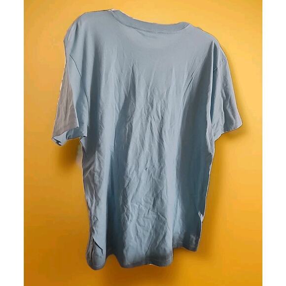 Quiksilver T-Shirt Men Large Blue Graphic Cotton Casual Surf NWT Excellent A116 - Picture 4 of 4